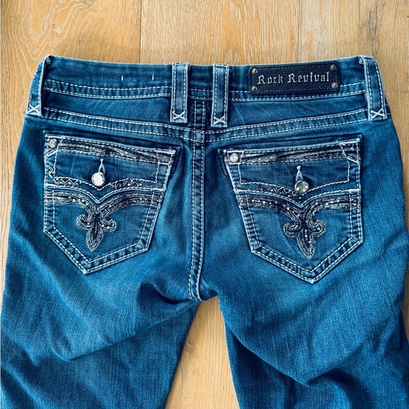 Rock Revival Deeka Straight jeans women’s 27 - Picture 7 of 8